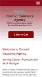 Mobile Screenshot of conradagency.com